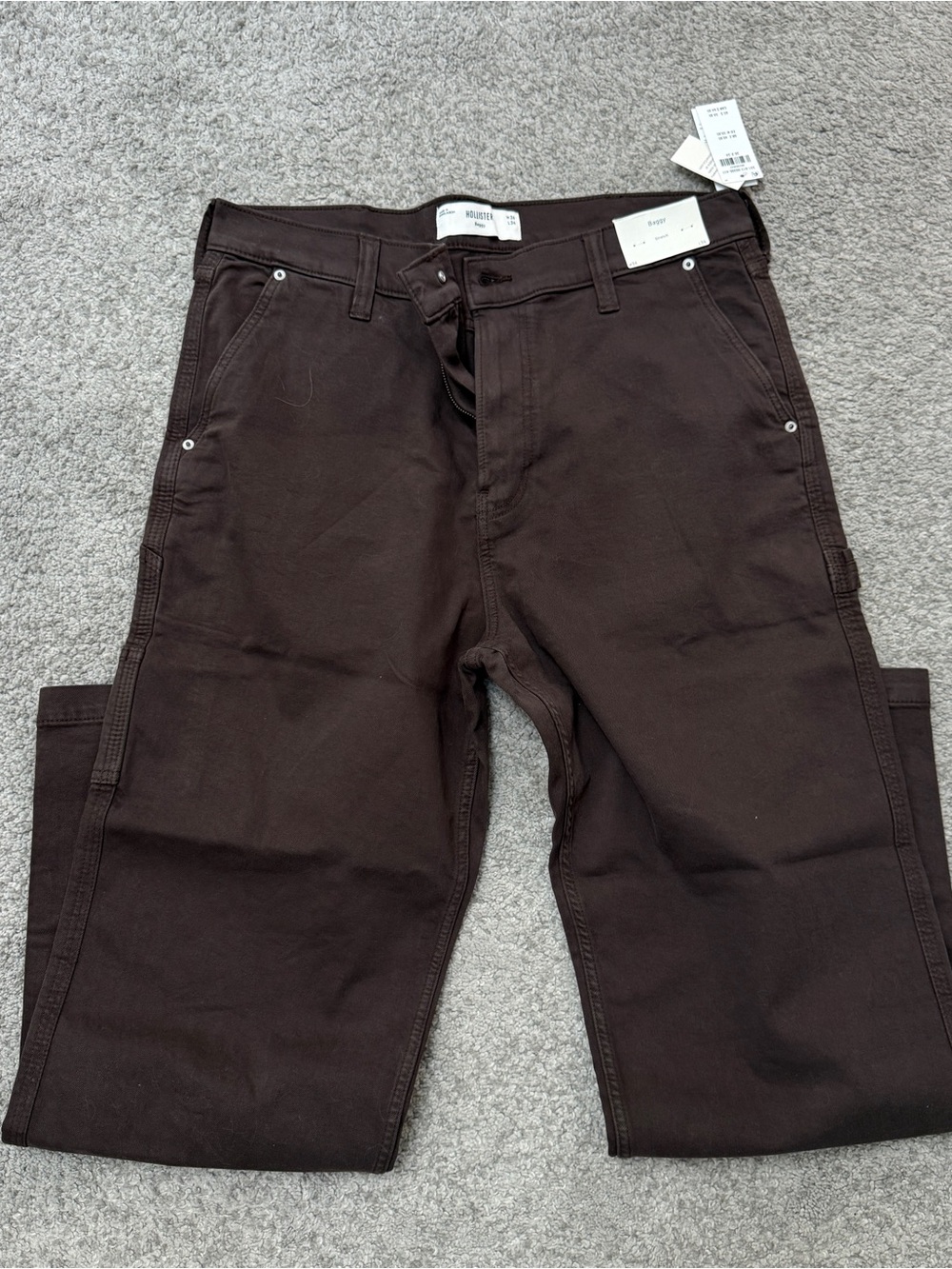Hollister Men's Brown Cargo Pants